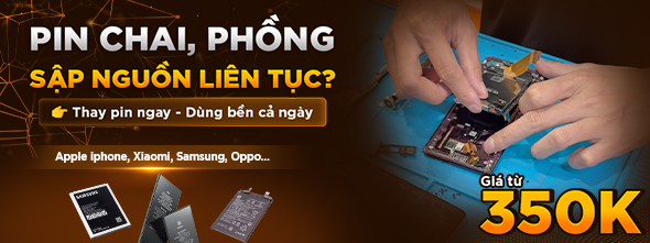 Thay pin điện thoại