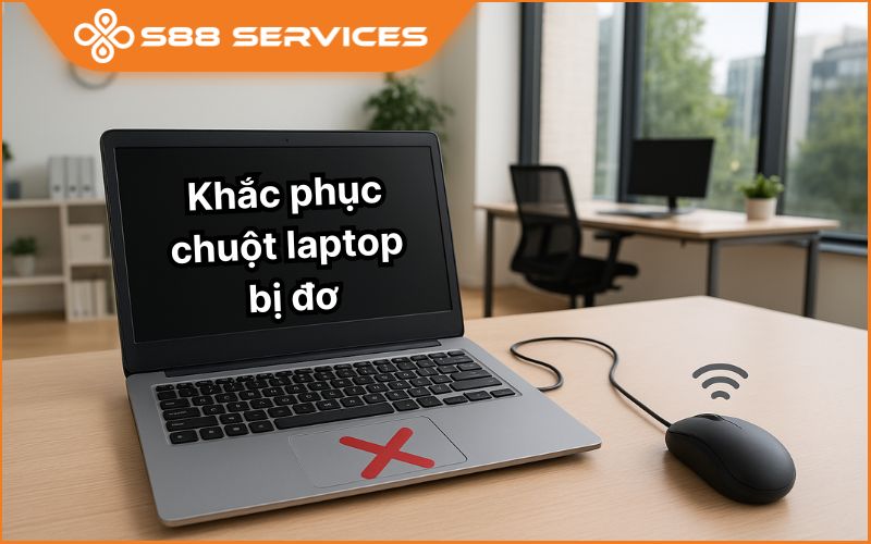 Nguyên nhân và cách khắc phục triệt để chuột laptop bị đơ không di chuyển được