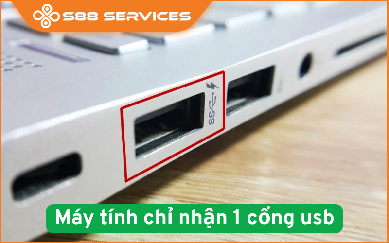 Cách khắc phục lỗi máy tính chỉ nhận 1 cổng USB cực đơn giản và hiệu quả