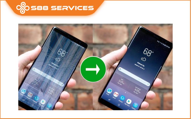 Samsung bể màn hình có sửa được không? Xem ngay trước khi thay