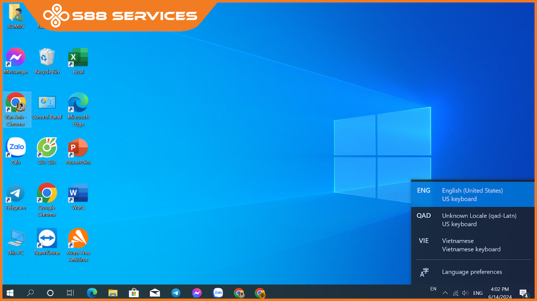Sửa lỗi bàn phím không gõ được a còng “@” trên Windows 10 cực nhanh chóng