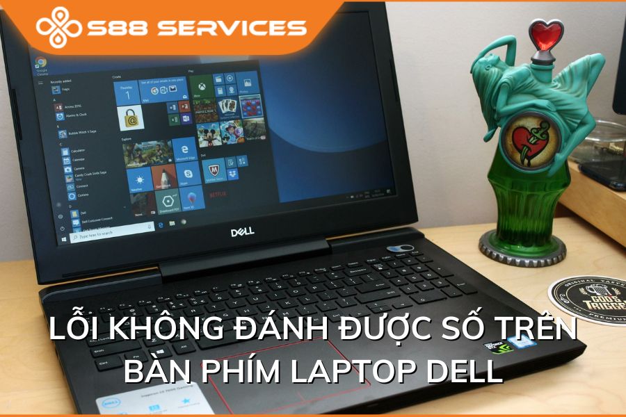 Làm thế nào xử lý khi bị lỗi không đánh được số trên bàn phím laptop Dell?