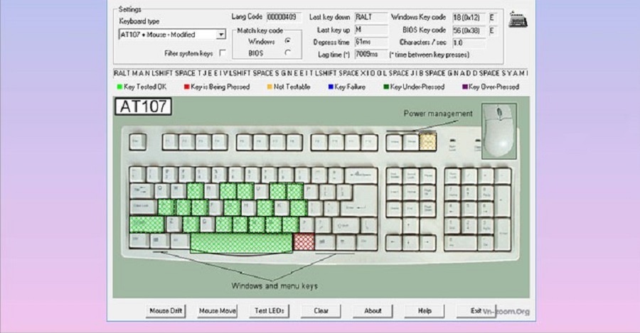 Cách kiểm tra bàn phím có bị liệt hay không chỉ trong vòng 1 nốt nhạc