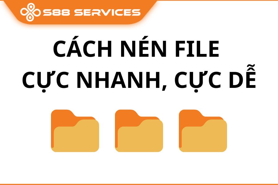 Cách nén file CỰC NHANH, CỰC DỄ cho người mới dùng máy tính