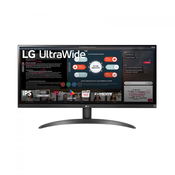 [New 100%] Màn hình LG 29 Inch 29WP500-B (29 inch/WFHD/IPS/75Hz/5ms/250 nits/HDMI+Audio/FreeSync)