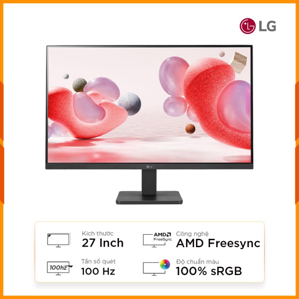 Màn hình LG 27 Inch 27MR400-B (27 inch/FHD/IPS/100Hz/5ms/250nits/HDMI+D-Sub)