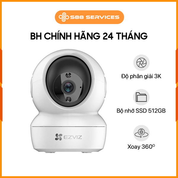 [New 100%] Camera IP Wifi Ezviz CS-H6C 3K 5MP Không Dây