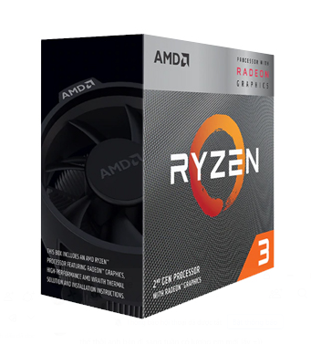 CPU AMD Ryzen 3 3200G (3.6GHz - 4.0GHz, 4 nhân 4 luồng, 4MB Cache, Radeon Vega 8, 65W, Socket AMD AM4)