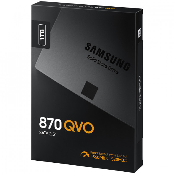 [New 100%] Ổ cứng SSD 2.5 1TB Samsung 870 QVO MZ-77Q1T0BW - Hàng Chính Hãng